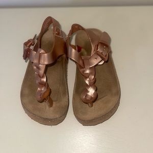 The childrens place, baby girls Sandals, size 6